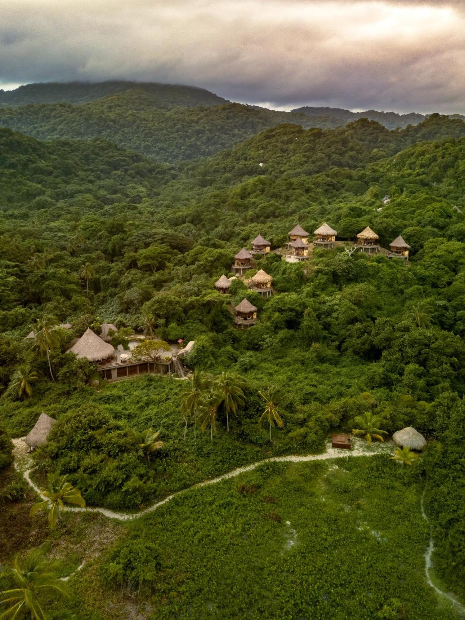 Ecohabs Tequendama - Parque Tayrona Otel El Zaino Dış mekan fotoğraf