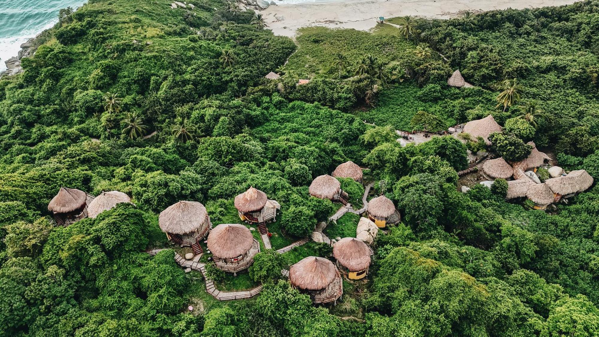 Ecohabs Tequendama - Parque Tayrona Otel El Zaino Dış mekan fotoğraf